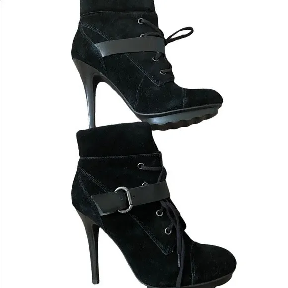 **Host Pick** Guess black suede boots size 8.5
