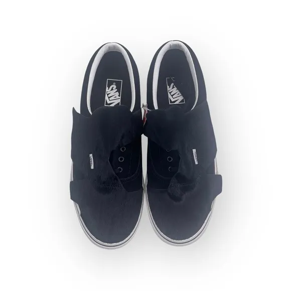 HTF: new Vans ™ ®✌︎︎ Origami Calf Hair Skate Shoes Sneaker ✌︎︎ Black Suede ✌︎︎