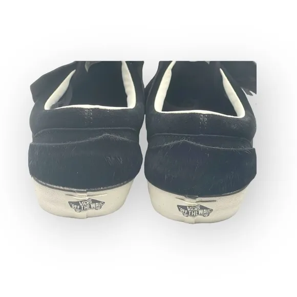 HTF: new Vans ™ ®✌︎︎ Origami Calf Hair Skate Shoes Sneaker ✌︎︎ Black Suede ✌︎︎