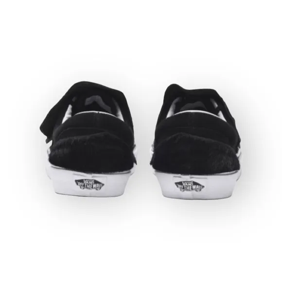 HTF: new Vans ™ ®✌︎︎ Origami Calf Hair Skate Shoes Sneaker ✌︎︎ Black Suede ✌︎︎