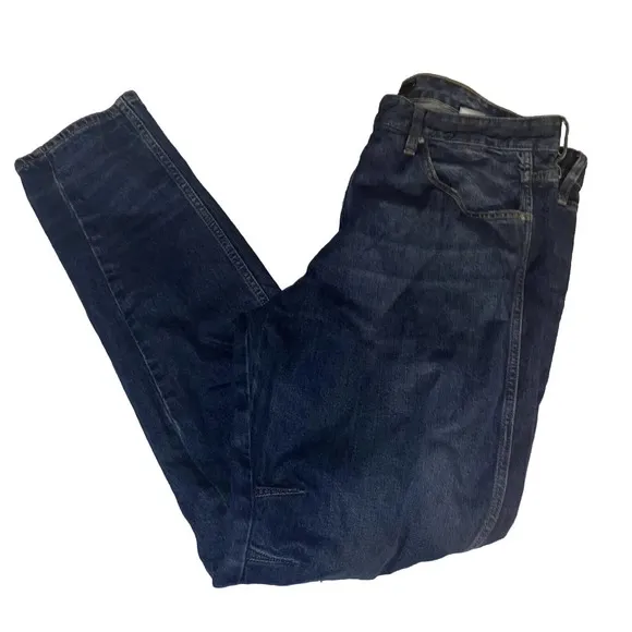 HUDSON Bow Legged Men‎ Size 38 Tapped Bagged Blue M726DPP