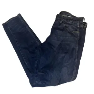 HUDSON Bow Legged Men‎ Size 38 Tapped Bagged Blue M726DPP