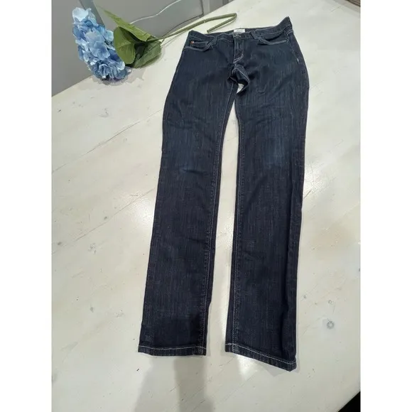 Hudson Jeans Dark Wash Denim Straight Leg Women's Jeans Size 26