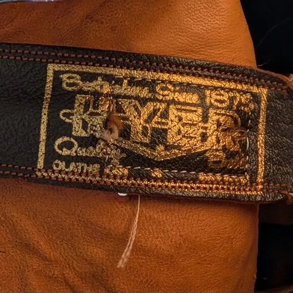 Hyer western leather boots vintage handmade classic