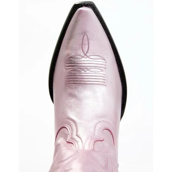 Idyllwind NWT Western Metallic Pink Boots Women’s 8.5 Cowgirl Barbie Core Rodeo