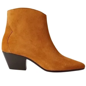 Isabel Marant Dacken Cognac Brown Suede Ankle Boots New in Box Size 41 (10)