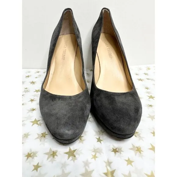 Ivanka Trump Shoes Womens Size 7 High Heeled Gray Pumps