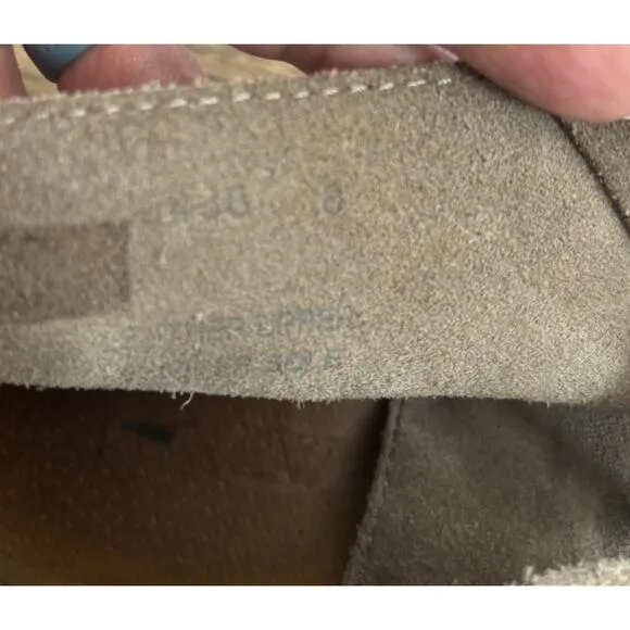 J. Crew MacAlister Mens 8 Suede Chukka Desert Iconic Casual Boots Gum Sole Italy
