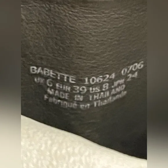J Shoes Babette black leather boots