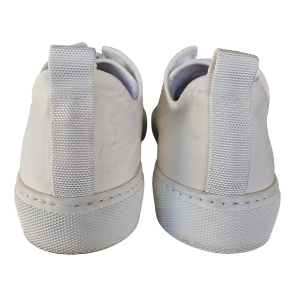 James Perse Womens Italian Solstice White Nylon Excellent Sneakers Shoes Size 10