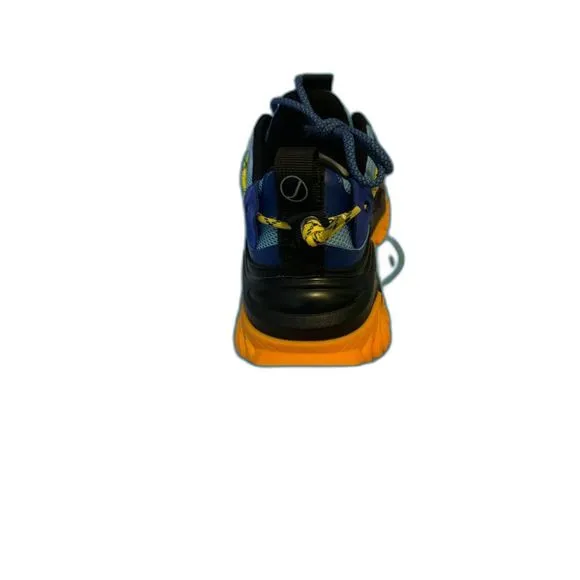 Javi Swipe Org/Blue Athletic men's shoes Sz 8 NIB
