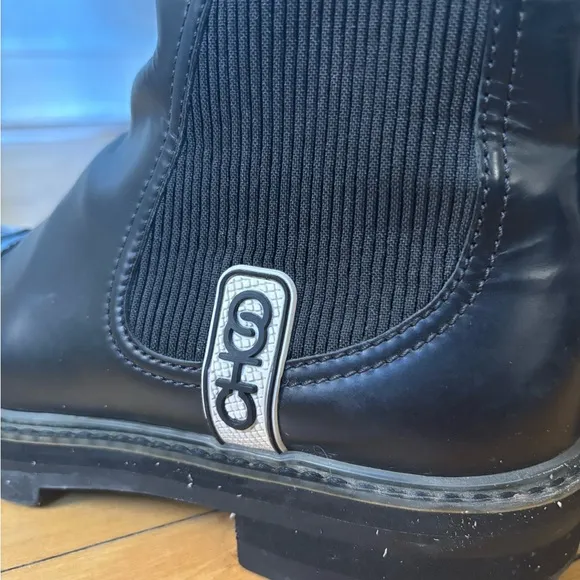 Jimmy Choo Blayse Black Chelsea Boots