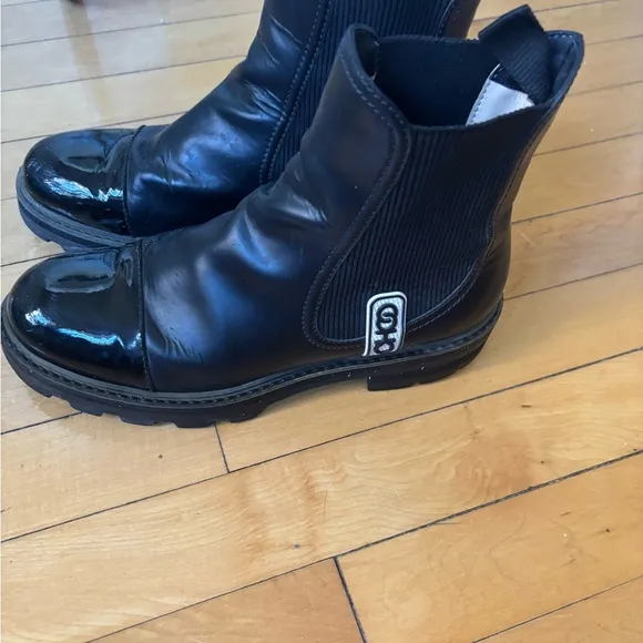 Jimmy Choo Blayse Black Chelsea Boots