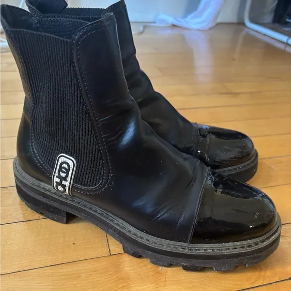 Jimmy Choo Blayse Black Chelsea Boots