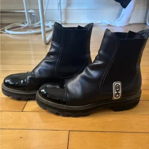 Jimmy Choo Blayse Black Chelsea Boots