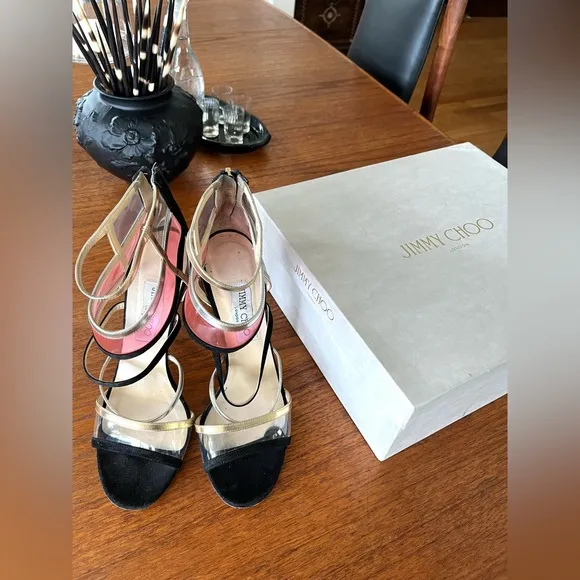 Jimmy Choo Mai Tai Heels. Size 39 / 9. Used. Good condition.