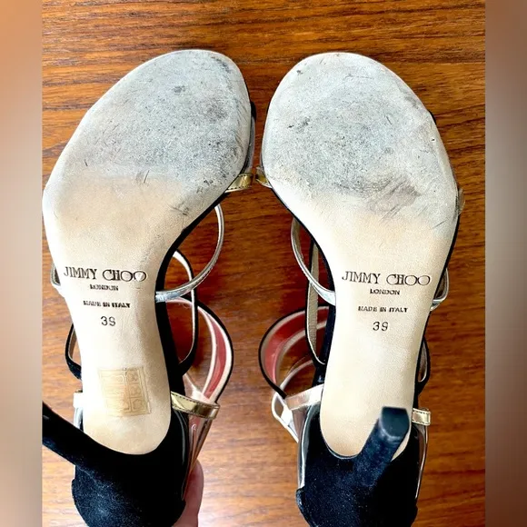 Jimmy Choo Mai Tai Heels. Size 39 / 9. Used. Good condition.