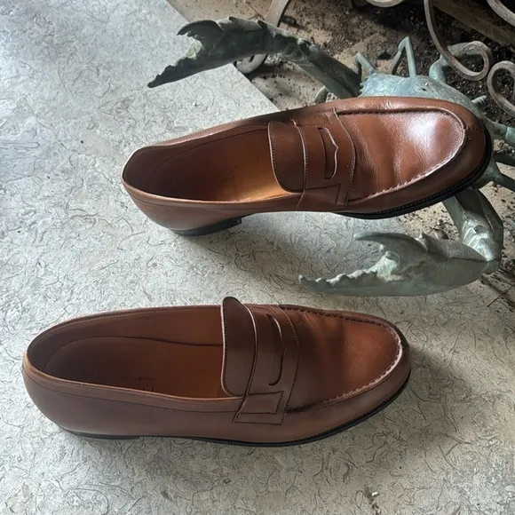 J.M.Weston 🔥Sale🔥brown Calf  leather shoes made in France 🇫🇷