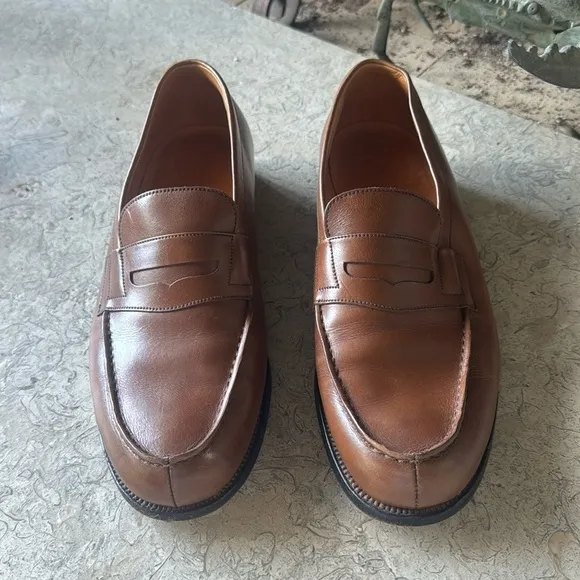 J.M.Weston 🔥Sale🔥brown Calf  leather shoes made in France 🇫🇷