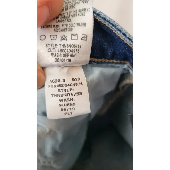 Joe's Jeans Womens Sz 23  Stretch High Rise Ankle Vintage Look New With Tags