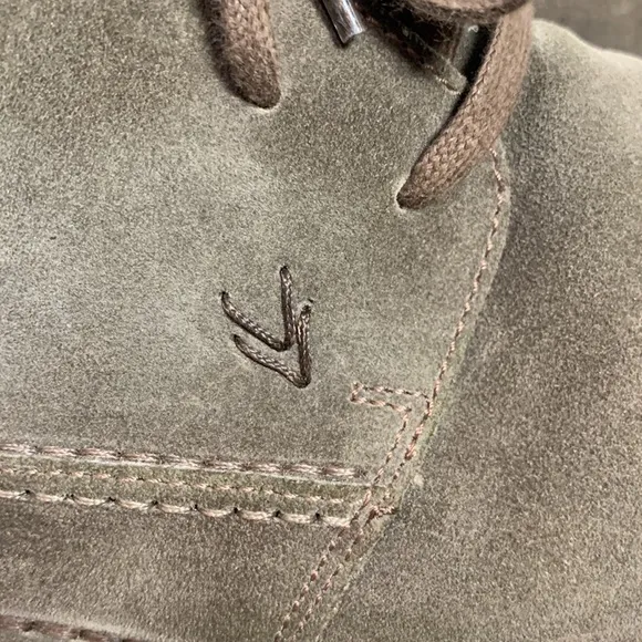 John Varvatos Light Brown Suede Leather Chukka Boots Size 11