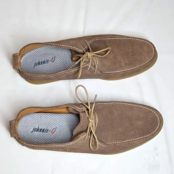 Johnnie-O Malibu Chukka Moc Boots Brown Size 11