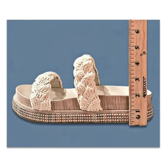 Johnny Was Braided Rope Sandals