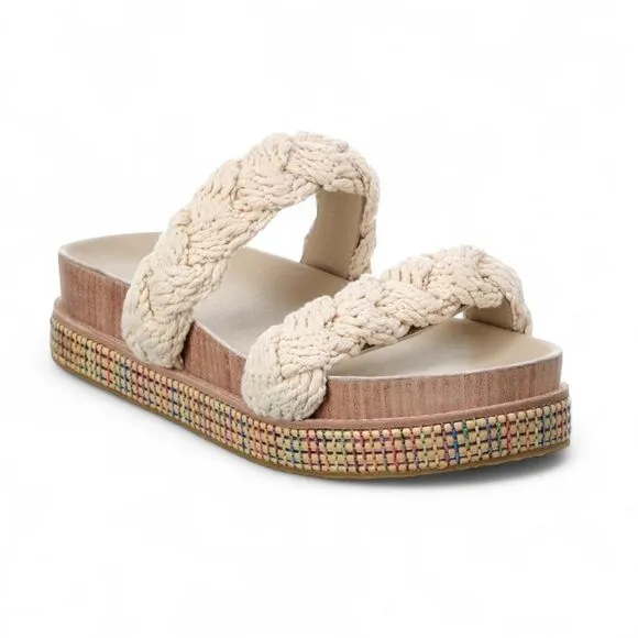 Johnny Was Braided Rope Sandals