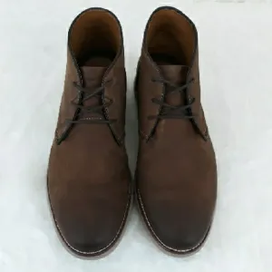 Johnston &amp; Murphy Brown Chukka Boots with Oiled Finish