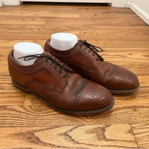 Johnston &amp; Murphy Mens Aristocraft Oxford Shoes Size 8.5 Leather Lace Up