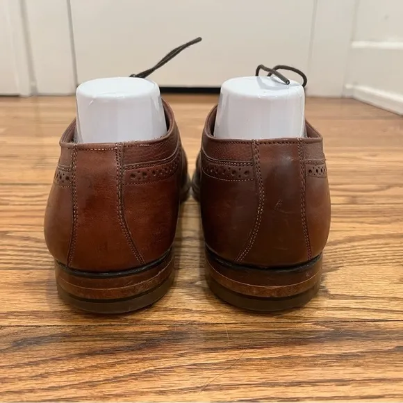 Johnston &amp; Murphy Mens Aristocraft Oxford Shoes Size 8.5 Leather Lace Up