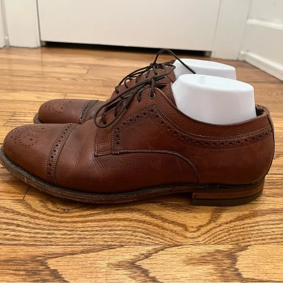 Johnston &amp; Murphy Mens Aristocraft Oxford Shoes Size 8.5 Leather Lace Up