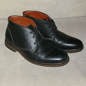 Johnston &amp; Murphy Mens Leather Ankle Boots Shoes Size US 9.5