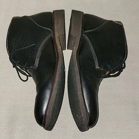 Johnston &amp; Murphy Mens Leather Ankle Boots Shoes Size US 9.5