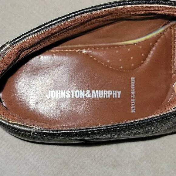 Johnston &amp; Murphy Mens Leather Ankle Boots Shoes Size US 9.5
