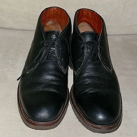Johnston &amp; Murphy Mens Leather Ankle Boots Shoes Size US 9.5