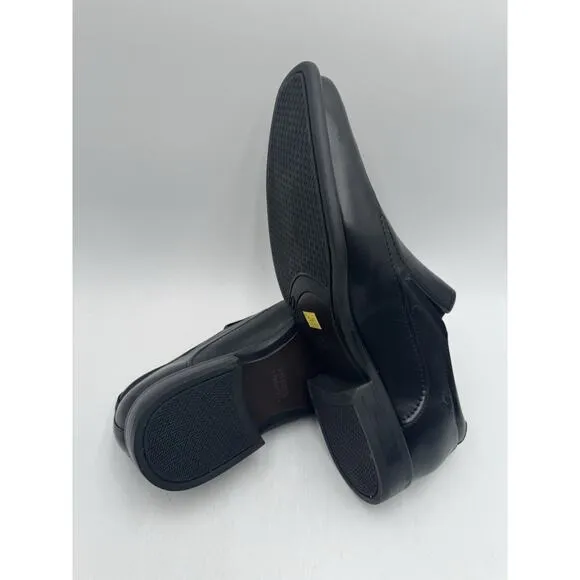 Johnston &amp; Murphy TILDEN Men's NEW Slip On Dress Shoe Black US Size 14 Medium