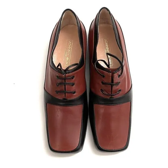 Jonny Moke Vintage Leather Oxford Shoes 7N