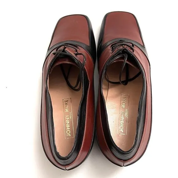 Jonny Moke Vintage Leather Oxford Shoes 7N