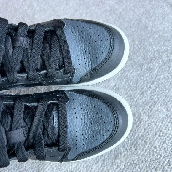 Jordan 1 MID BP Black/Dark Grey Summit White Shoes 12.5C
