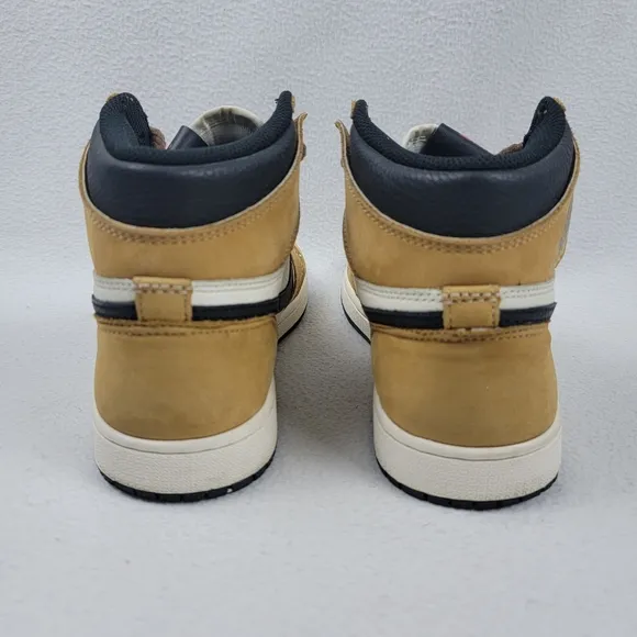 Jordan 1 Retro High OG Rookie of the Year 2018 Sneakers Men's Shoes Size 7 Brown