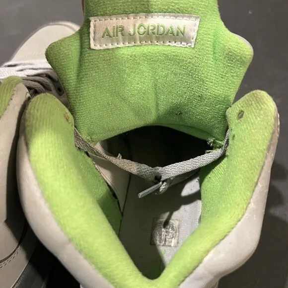 Jordan 5 Retro Green Bean Youth 6Y Silver Green Bean DQ3734-003 Basketball Shoes