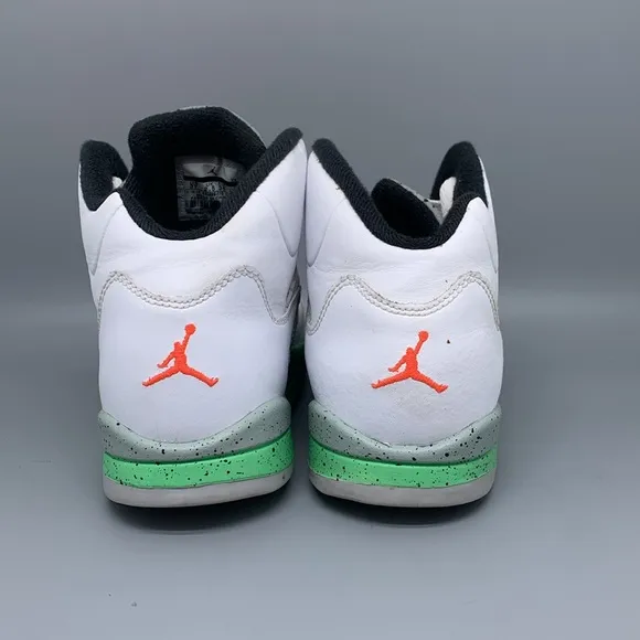Jordan 5 Retro Poison Green Shoes 440889-115 Youth Sz 3Y