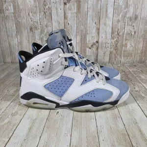 Jordan 6 Retro UNC Basketball Shoes CT8529-410 White‎ Blue Sneakers Size 11