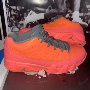 Jordan 9 Retro Low “Bright Mango” Sneakers