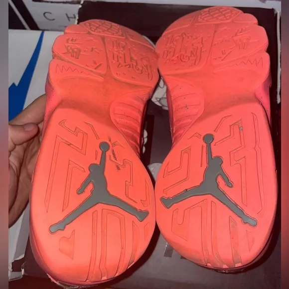Jordan 9 Retro Low “Bright Mango” Sneakers