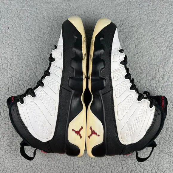 Jordan 9 Space Jam GS Youth 6.5 Shoes White Black Playoff Air Retro Sneaker 6.5Y