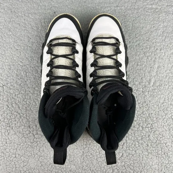 Jordan 9 Space Jam GS Youth 6.5 Shoes White Black Playoff Air Retro Sneaker 6.5Y