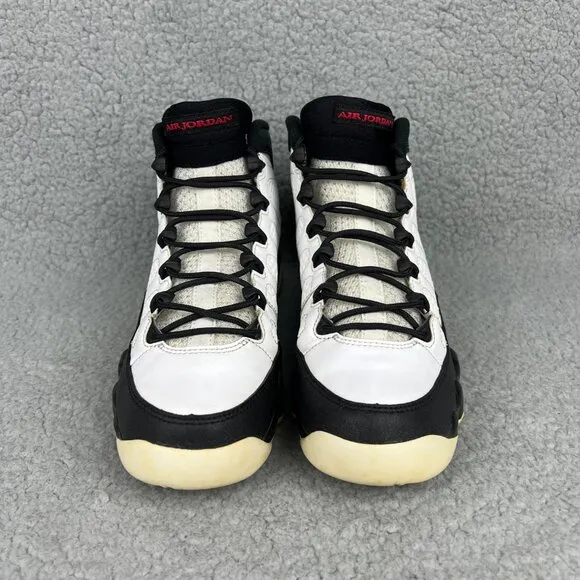 Jordan 9 Space Jam GS Youth 6.5 Shoes White Black Playoff Air Retro Sneaker 6.5Y