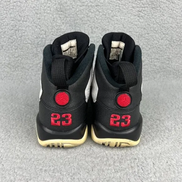 Jordan 9 Space Jam GS Youth 6.5 Shoes White Black Playoff Air Retro Sneaker 6.5Y
